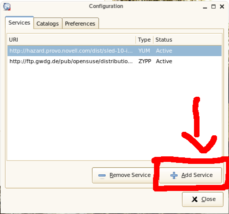 Step 3 Adding a Service
